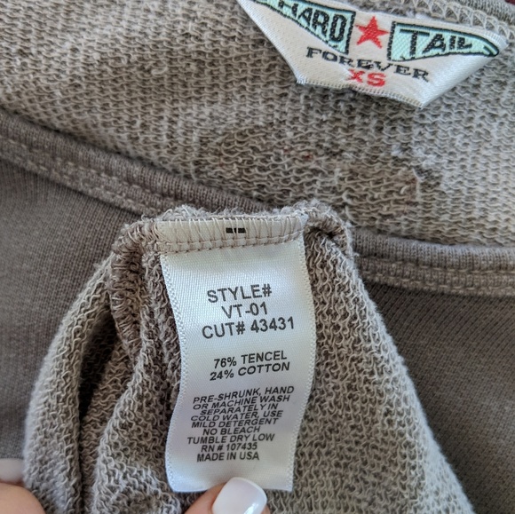 Hard Tail Forever Frolic Drape Top XS - Picture 5 of 5